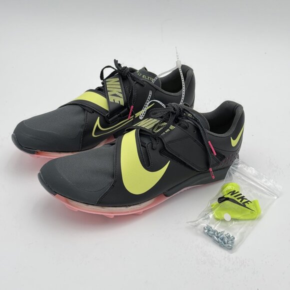 Nike Other - Nike Air Zoom LJ Elite Mens 11 Track & Field Jumping Spikes Blck/Pink CT0079-001